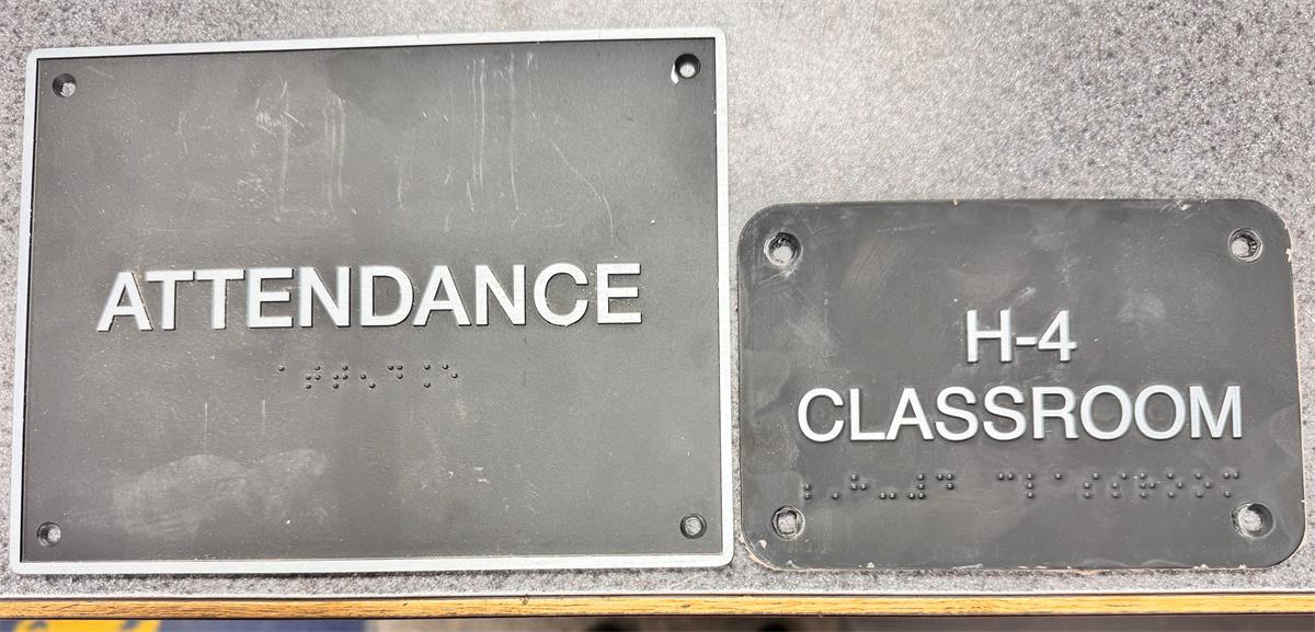 cast sign
